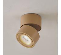 Arcchio Downlight LED Rotari, marrón, 1 luz, 8,9W True