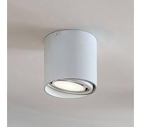 Arcchio downlight Mabel, Ø 13 cm, blanco, metal, GU10