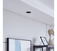 Arcchio Harcos downlight LED, negro, Ø 8 cm, 4.000K