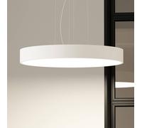 Arcchio lámpara colgante LED Noabelle, Ø 80 cm, blanco, metal True