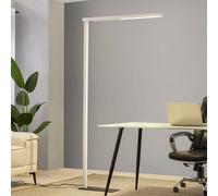 Arcchio lámpara de pie LED para oficina Tamilo, blanco, metal, 194 cm
