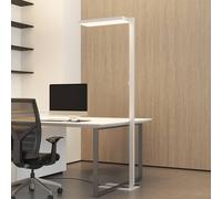 Arcchio lámpara de pie LED Timon, 195 cm, blanca, 54 W, aluminio