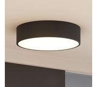 Arcchio Lámpara LED de techo Noabelle, Ø 40 cm, negra, metal True