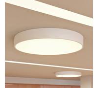 Arcchio Lámpara LED de techo Noabelle, Ø 80 cm, blanco, metal True