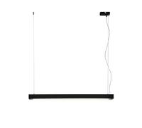 Arcchio LED Lámpara de oficina Cuna (Moderno) en Negro hecho Aluminio (1 llama, lámpara para lugar trabajo, colgante techo