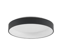 Arcchio LED Lámpara de techo Aleksi (Moderno) en Negro hecho Metal e.o. para Cocina (1 llama, lámpara, plafón