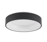 Arcchio LED Lámpara de techo Aleksi (Moderno) en Negro hecho Metal e.o. para Cocina (1 llama, lámpara, plafón