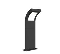 Arcchio LED Lámpara para exterior Advik (Moderno) en Negro hecho de Aluminio (1 llama, iluminación senderos, baliza farola