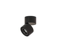 Arcchio LED Proyector, foco Rotari (Moderno) en Negro hecho de Aluminio e.o. para Pasillos (1 llama, empotrado lámpara techo pared