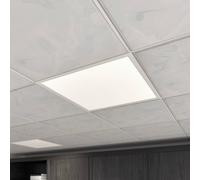 Arcchio Panel LED empotrado Viñas, 62 cm, blanco, aluminio, CCT True