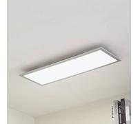 Arcchio Panel LED Lyndra, 80 cm, plata, aluminio, atenuable, CCT True