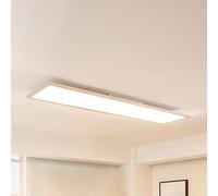 LED Panel 'Lysander' en Gris hecho de Aluminio (1 llama,) de Arcchio | Lámpara de oficina, lámpara para lugar de trabajo, lámpara de techo, lámpara de techo, lámpara