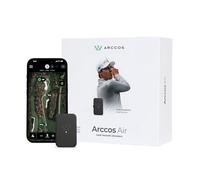 Arccos Air - Sistema de seguimiento automático de juegos de golf con telémetro GPS AI y análisis de golpes ganados (no requiere sensores de club, membresía gratuita para el primer año)