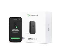 Arccos Link Pro Wearable: rastrea automáticamente tu juego de golf sin tu teléfono, compatible con sensores inteligentes Arccos y empuñaduras inteligentes Arccos