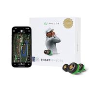 Arccos Sensores inteligentes (Gen 4): sistema de seguimiento automático de juegos de golf, telémetro GPS alimentado por IA y distancias de club inteligente