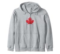 Arce Canadá Hoja Roja Canadiense Sudadera con Capucha