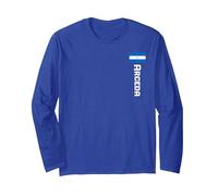 Arceda Apellido Nicaragua Camisa para Hombres, Mujeres, niños Manga Larga, Unisex para Adultos, Azul Real, M