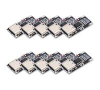 ARCELI 10 unidades PD/QC/AFC de carga rápida, módulo de disparador de carga rápida, detector de consulta, soporte de salida de tensión fija de 9 V, 12 V, 15 V, 20 V