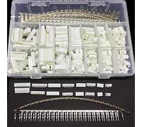 ARCELI 1220PCS 2.54MM JST-XHP 2/3 / 4/5 / 6/7 / 8/9 Kit de alojamiento de pines y alojamiento de pedestal de pines