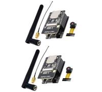 ARCELI 2 módulos ESP-CAM WiFi Bluetooth, 2640 módulos de cámara ESP DC 5 V Dual Core Development Board con Programa ESP de 2,4 G (Tipo C)