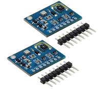 ARCELI 2 piezas ENS160+AHT21 Módulos de sensor de temperatura y humedad del aire, CO2 eCO2 TVOC Módulos de sensor de calidad del aire para el hogar y la purificación del aire