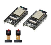 ARCELI 2Pcs ESP Placa de Desarrollo (Soldered Pin Rows), ESP Onboard WiFi + Bluetooth Module Soporta 2640 Dual Core de Baja Potencia Compatible con Arduino IDE