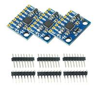 ARCELI 3 x GY-521 MPU-6050 Módulo, giroscopio de 3 Ejes y acelerómetro Compatible con Arduino y Raspberry Pi, para Juegos de detección de Movimiento, navegadores peatonales y Enlaces posturales.
