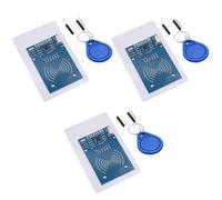 ARCELI 3 x Módulo de Proximidad de Tarjeta IC con Lector, Chip y Tarjeta 13.56MHz SPI Compatible con Arduino y Raspberry Pi