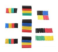 ARCELI 328 PCS Juego de tubos termorretráctiles, relación SIM y NAT 2: 1 Manguera con aislamiento eléctrico, surtido de termorretráctiles, tubo de cable de alambre (8 tamaños / 5 colores)