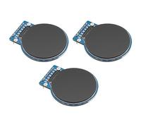 ARCELI 3Pcs GC9A01 1.28-Inch Round TFT Display for Arduino, RGB IPS HD 240 x 240 Resolution SPI Interface LCD Display Module for Display Devices, Real-Time Monitoring and Instrument Display