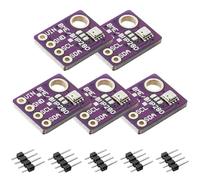 ARCELI 5 pcs BME280 Módulo Sensor Barométrico Digital 5V, Módulo Sensor de Temperatura y Humedad Presión Temperatura Humedad Módulo Board IIC I2C para Arduino Raspberry Pi
