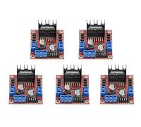 ARCELI 5 PCS L298N Módulo de la placa del controlador del variador de motor Dual H Bridge DC Stepper Module para Arduino