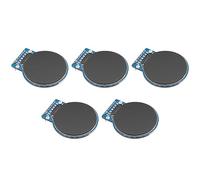 ARCELI 5Pcs GC9A01 1.28-Inch Round TFT Display for Arduino, RGB IPS HD 240 x 240 Resolution SPI Interface LCD Display Module for Display Devices, Real-Time Monitoring and Instrument Display