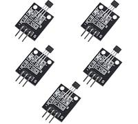 ARCELI 5Pcs Módulo de sensor magnético Hall Effect KY-003 DC 5V para Arduino PIC AVR Smart Cars