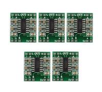 ARCELI 5pcs Super Mini PAM8403 Tablero del amplificador de potencia digital 2 * 3W Clase D 2.5-5V USB Power