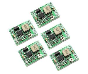 ARCELI 5Pcs Ultra Small DC-DC 3A Power Step-Down Módulo Ajustable Buck Converter 24V a 12v 9V 5V 3V Arduino