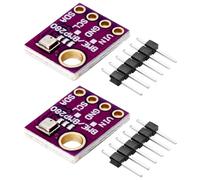 ARCELI BME280 Módulo de sensor barométrico digital de 5 V, módulo de sensor de temperatura y humedad IIC I2C presión temperatura humedad módulo placa compatible con Arduino Raspberry Pi (2 unidades)