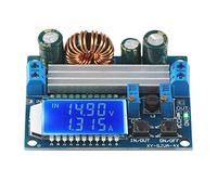 ARCELI Buck Boost Converter Display, Buck-Booster DC 5.5-30V 12v a DC 0.5-30V 5v 24v Voltaje actual constante ajustable Paso ARRIBA Regulador de voltaje 3A 35W Módulo de fuente de alimentación