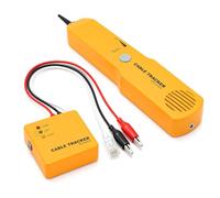 ARCELI Detector de cables multifuncional y comprobador de red, rastreador de cables con generador de sonido, para rastreo de cables, prueba de continuidad, líneas telefónicas y búsqueda de roturas