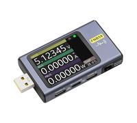 ARCELI FNB58 USB Tester, voltímetro Digital, amperímetro, capacitancia y medición de ondulación con Bluetooth, Disparador, detección de Carga rápida 4-28 V tensión de monitorización