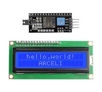 ARCELI IIC I2C TWI 1602 Módulo LCD Display, Módulo Serial 16x2 Display, Compatible con Raspberry Pi Pico