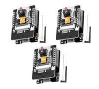 ARCELI Placa de desarrollo para módulo CAM ESP32, para ESP32-CAM-MB Dual Core WiFi Bluetooth placa de desarrollo con cámara 2640 antenas IPEX Micro USB TF módulo compatible con Arduino (3 unidades)