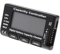 ARCELI Probador de capacidad de batería digital, probador de voltaje para controlador de capacidad de batería