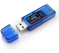 ARCELI USB 3.0 color LCD Voltímetro amperímetro medidor de corriente multímetro batería de carga banco de energía USB Tester