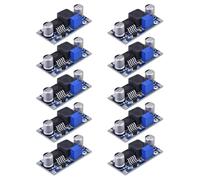 ARCELI XL6009 Boost Converter Modul, DC a DC 3-32V hasta 5-35V 4A Regulador de Voltaje Ajustable Step Up Compatible con Arduino Raspberry (10 unidades)
