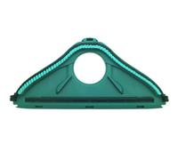 Arcets 2 x cepillo inferior HD40 HD50 compatible con Folletto VK140 VK150 cerdas de repuesto para cepillo Folletto HD 40 - Verde