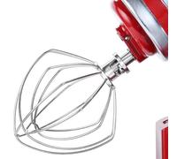 Arcets Batidor de Alambre Compatible con KitchenAid K45WW KSM90 K45 KSM150 Batidor de Huevos y Pasteles, Batidoras Amasadoras en Acero Inoxidable (tamaño 4,5 QT/4,3 L)