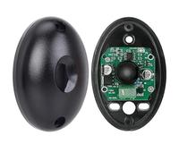 Arcets Par de fotocélulas universales para puerta automática de infrarrojos de exterior 12 V/24 V CA/CC, alcance 15 metros, salidas Relay N.C. / N.O.