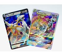 Arceus V & Vstar - Lote de Cartas Pokemon - Promoción de Estrella Negra SWSH307 + SWSH306