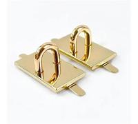 Arch Bridge Buckle Bag Straps Connector Clasp For Handbag Purse Side Clip D Ring Hook DIY Crafts Accessory(BD446-LightGold,15pcs)
